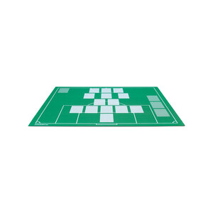 Tapis de jeu, Jürgen, Football pour 1 joueur - dim: 650 x 542 mm. ■ par  pc.