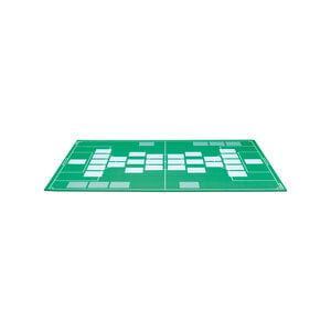 Tapis de jeu, Joachim, Football pour 2 joueurs - dim: 650 x 1097 mm. ■ par  pc.