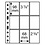 Insert sheets, Fully transparent - 3x3 compartments horizontal, Grande Pro - type 3/3.C - 4 Rings - Pocket dim: 68x98 mm.