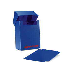 Deck Boxes, voor set van 3 TCG Kaarten - geschikt voor 3 x 100 kaarten - in de kleuren Blauw, Rood en Zwart