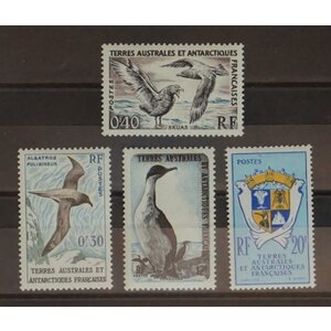 Terres Australes et Antartiques Francaises - Mi.   14 - 17 - Mint avec charnière