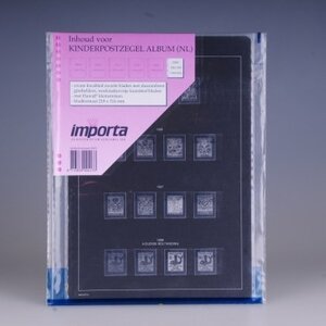 Supplément de période: 1925-1933 - Timbres pour enfants Pay-Bas - Perforation en rouleau - Feuilles (2 pcs.)