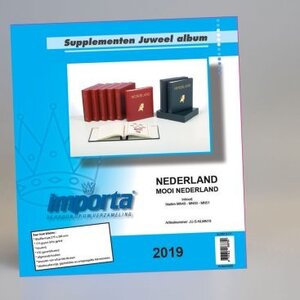 Supplement year: 2011 - Netherlands - sheets for Beautiful Netherlands, nr's: MN25-MN27 (3 pcs.) - Importa, Juweel preprint sheets (champagne colored)