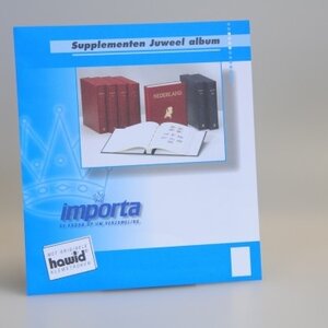 Supplement year: 2000 - Netherlands - sheet for Dispencer strips, nr: AU5 - Importa, Juweel preprint sheets (champagne colored)