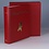 Album -  Netherlands - Part 1 - type Juweel - incl. slipcase, without sheets - incl. slipcase, excl. sheets - Color Red