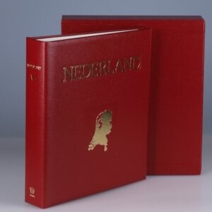Album -  Niederlande Keinbögen, Zeitraum 2018-2024 - Teil V.3 - Typ Juweel - inkl. Blätter und Schutzkassette - Rot - Importa (2 Löcher)