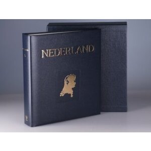 Album -  Netherlands - Part 7 - type Juweel - incl. slipcase, without sheets - incl. slipcase, excl. sheets - Color Blue