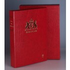 Importa, First Day Envelopes Netherlands, Album Deluxe PSIII (2 holes) - incl. 12 sheets - Red - dim: 252x352x52 mm. ■ per pc.
