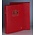 Importa, Enveloppes Premier Jour Pays-Bas, Album Deluxe PSIII (2 trous) - incl. 12 feuilles - Rouge - dim: 252x352x52 mm. ■ par pc.