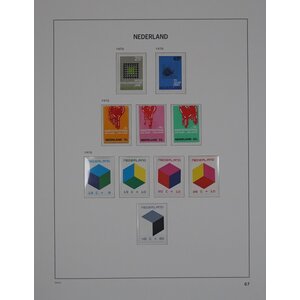 Verzameling Nederland in Davo de luxe albums, jaren 1970 t/m 1999