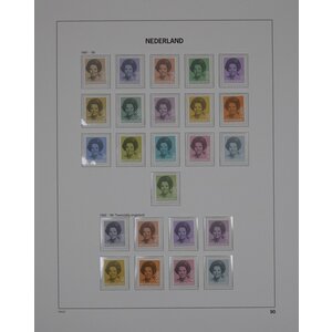 Verzameling Nederland in Davo de luxe albums, jaren 1970 t/m 1999