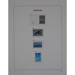 Verzameling Nederland in Davo de luxe albums, jaren 1970 t/m 1999