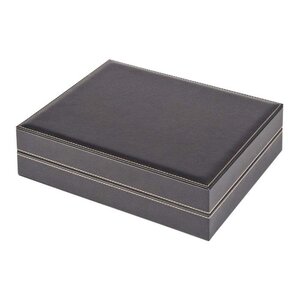 Coffret Numismatique, Nera XL- 3 Plateaux - pour 18 Jeux de pièces d'Euro, sans capsules