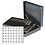 Coincase, Nera XL- 3 Trays - for 18 Euro coin sets, without capsules