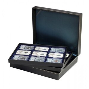 Muntencassette, Nera XL -  3 Tableaus  - voor 27 Slab capsules (63x85 mm)