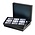 Coincase, Nera XL- 3 Trays - for 27 Slab capsules (63x85 mm)  - Black/Blue - dimensions: 310x255x82 mm. ■ per pc.