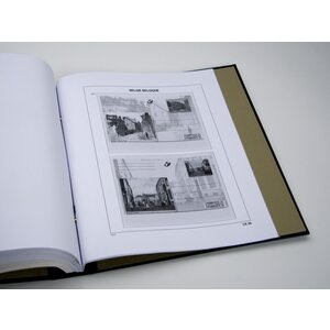 Supplement year: 2013 - Belgium - type: DeLuxe - sheets for Postcards (CK), N°: CK120-125 (6 pcs.) - Davo (2 Holes)