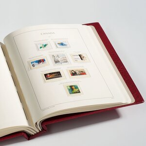 Album -   Niederlande, jahre 2015-2019 - Teil VI - Typ  - incl. Schutzkassette, ohne Blätter - Farbe Rot