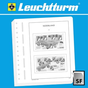Supplement jaar: 2001 - Nederland (V) - blad voor Velletjes, N°: V1-2  (2 st.) - Leuchtturm (13 Rings)