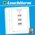Supplement year: 2024 - Germany, type: P - sheets for Definitive Stamps (1 pcs.) - Leuchtturm, preprint sheets (champagne colored)
