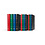 Insteekalbum A5, 32 bladzijden (Zwart) - 6 stroken - Blauw - serie Basic, Kunstleder