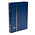 Insteekalbum A4, 64 bladzijden (Zwart) - 9 stroken - Blauw - serie Basic, Kunstleder - afm: 230 x 305 x 50 ■ per st.
