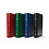 Classeur A4, 64 pages (Noir) - 9 bandes - Vert - série Basic, Simili-cuir