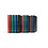 Insteekalbum A4, 16 bladzijden (Wit) - 9 stroken - Blauw - serie Basic, Kunstleder