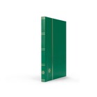 Classeur A4, 16 pages (Blanc) - 9 bandes - Vert - série Basic, Simili-cuir - dim: 230 x 305 x 20 ■ par pc.