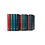 Insteekalbum A4, 16 bladzijden (Wit) - 9 stroken - Rood - serie Basic, Kunstleder