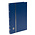 Insteekalbum A4, 32 bladzijden (Wit) - 9 stroken - Blauw - serie Basic, Kunstleder - afm: 230 x 305 x 30 ■ per st.