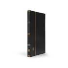 Insteekalbum A4, 32 bladzijden (Wit) - 9 stroken - Zwart - serie Basic, Kunstleder - afm: 230 x 305 x 30 ■ per st.