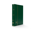 Insteekalbum A4, 64 bladzijden (Wit) - 9 stroken - Groen - serie Basic, Kunstleder - afm: 230 x 305 x 50 ■ per st.
