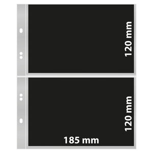 Album Rondo Compact (1400), exkl. Blätter und ohne Schutzkassette - Blau - 4 Ringe - Abm: 235 x 270 x 40