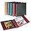 Album Rondo Compact (1400), excl. sheets and without slipcase - Wine red - 4 Rings - Dim: 235 x 270 x 40