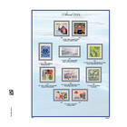 Supplément année: 2024 - Aland (incl. Frama) - type: DeLuxe - feuilles pour Album de base, N°: 2024 Info, 1-B1, H1, F1 (5 pcs.) - Davo (2 Trous)