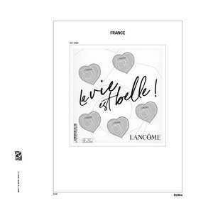 Supplement year: 2023 - France - sheet for Extra Blocks (1e), nr's: B246a-b, B249a, 255a  (4 pcs.) - Davo, DeLuxe preprint sheets