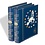 Vista Classic, Album (4 rings) 2 Euromunten - 2 delen (25 landen) incl. cassettes - Blauw - afm: 250 x 280 x 60 mm.