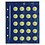 Vista, Bladen (4 rings) 2 Euromunten (20 st.) Transparant - afm: 202 x 252 mm.
