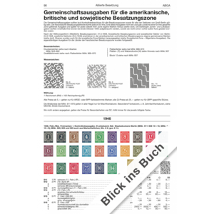 Michel catalog  Germany special part 2