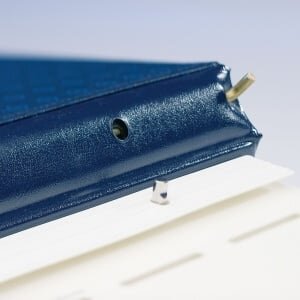 Album Perfect (DP), incl. boite de protection et sans feuilles - Marron - barre rotative - Dim: 305 x 317 x 60 mm