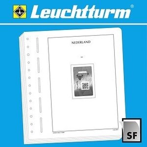 Supplement year: 2024 - Netherlands, type: K - sheets for Crypto Stamps (1 pcs.) - Leuchtturm, preprint sheets (champagne colored)