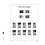 Supplement year: 2024 - United States - type: DeLuxe - sheets for Stamps from Pairs, N°: 325a-326a, 327a, 328a, 329a, 329b, 330a (7 pcs.) - Davo (2 Holes)