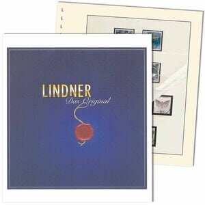 Supplement year: 2024 - U.N.O. Geneva  - sheets for Basic album, nr's: 152-155 (4 pcs.) - Lindner, T preprint sheets (champagne colored)