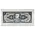 Slab für Banknoten - Acryl- Abm:160 x 68 x 10  mm. ■ pro Stk.
