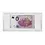 Slab für Banknoten - Acryl- Abm:190 x 83x 10  mm. ■ pro Stk.
