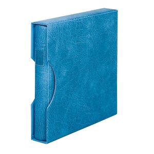 Album Regular (1104), incl. slipcase and without sheets - Blue - 18 Rings - Dim: 305 x 317 x 50 mm