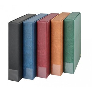 Album ECO (1100), incl. boite de protection et sans feuilles - Rouge vin - 4 Anneaux - Dim: 315 x 320 x 65 mm