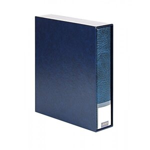 Album Publica  M (3532), incl. slipcase and without sheets - Blue - 4 Rings - Dim: 245 x 270 x 60 mm