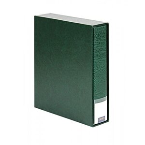 Album Publica  M (3532), incl. slipcase and without sheets - Green - 4 Rings - Dim: 245 x 270 x 60 mm